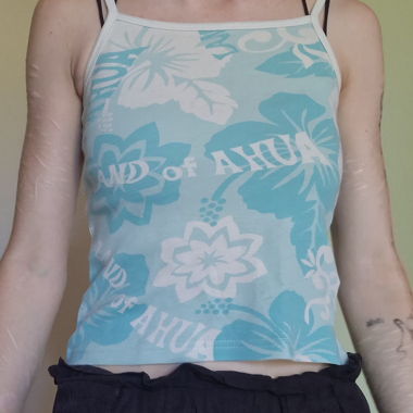 Aloha Print Tank Top