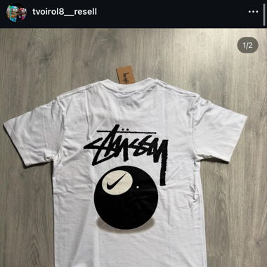T-shirt Stussy X nike