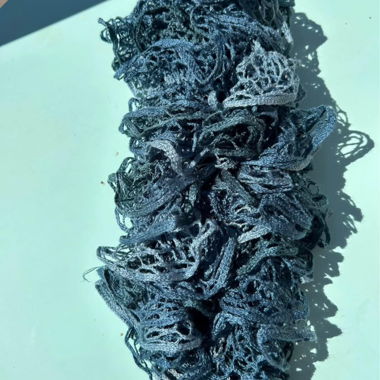 Blue scarf