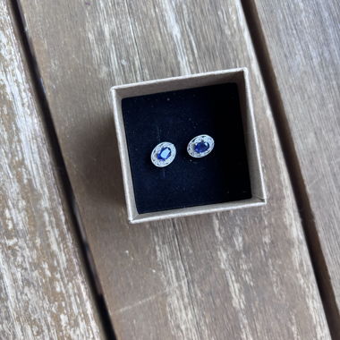 Sapphire Earrings