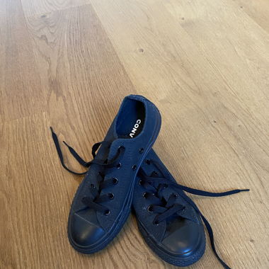 Converse black Gr. 32