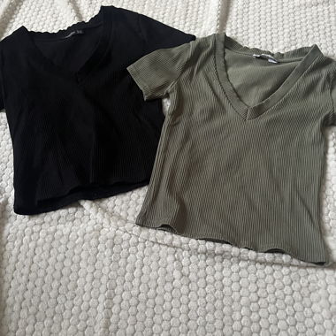 Schwarzes Stradivarius Top