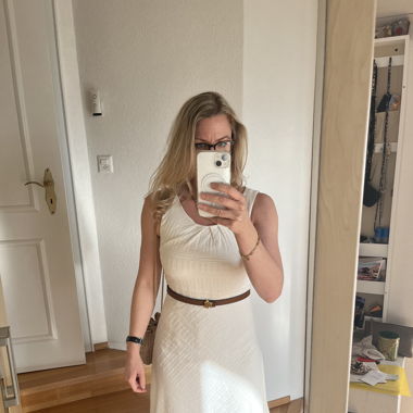 Kleid, weiss