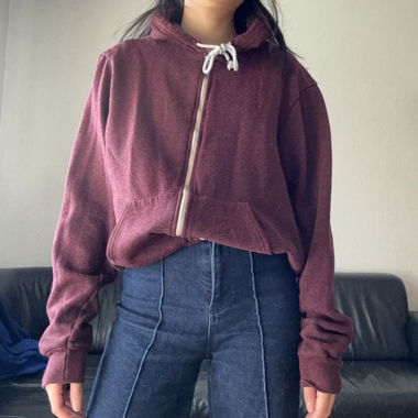american apparel hoodiejacket / sweatjacket