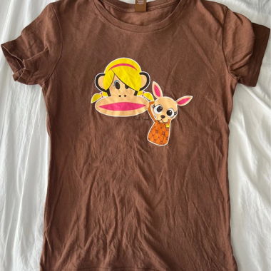 T-shirt Paul Frank Y2K marrone