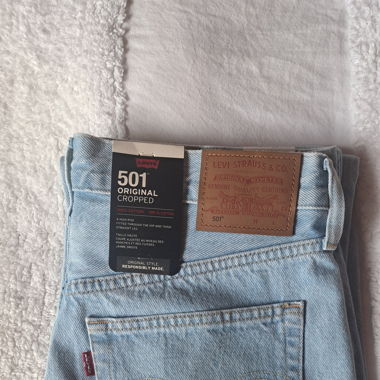 Jean Levi's 501 Original Cropped - NEUF - Femme