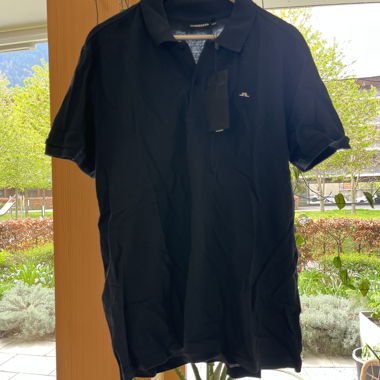 J.Lindeberg navy polo shirt