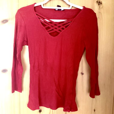 Top a maniche lunghe
