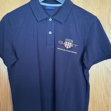 Polo GANT bleu Gr. S