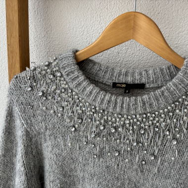 Pullover mit Glitter