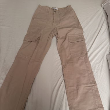 Pantalon cargo beige 