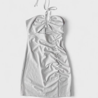 Robe Mini Froncée