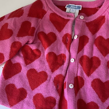 Jacadi Baby Cardigan Herz
