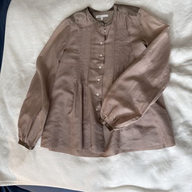 Chemisier Maje taupe