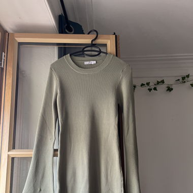 Robe mini verte 