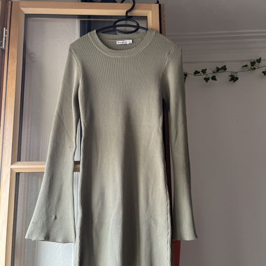 Robe mini verte 