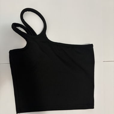 Crop top noir