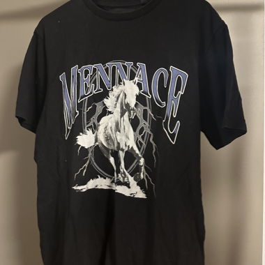 Mennace Shirt mut Print