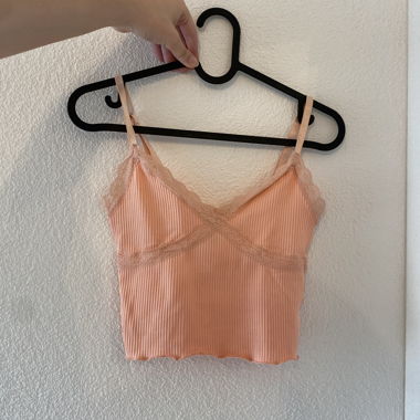 Débardeur couleur saumon