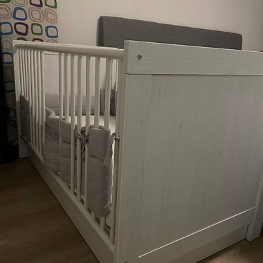 Baby/Children's Bed 0-5 Years, 140 x 70 cm