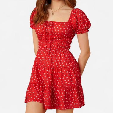 Robe Mini Fleurie
