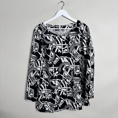 Langarmshirt mit Muster