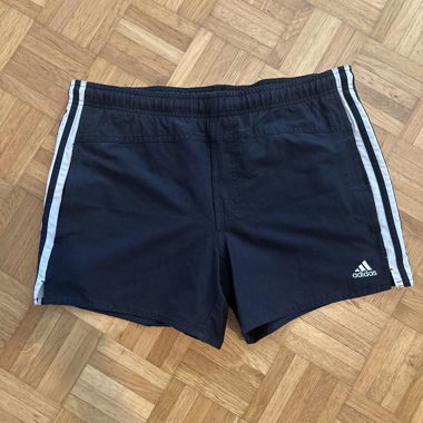Adidas kurze Sportshorts navy