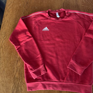 Felpa Adidas rossa