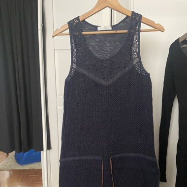 Robe d’été bleu marine 