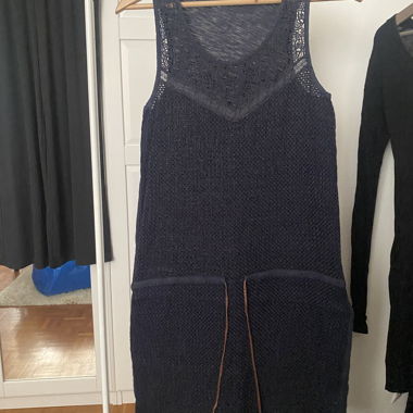 Robe d’été bleu marine 