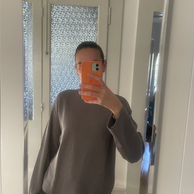 Haut taupe manches longues