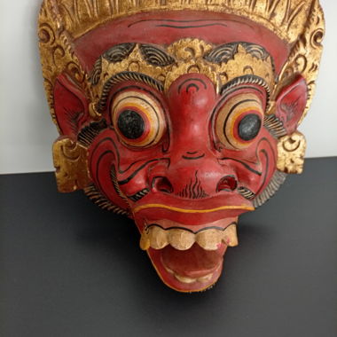 Traditional, vintage, tribal mask, Indonesia
