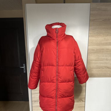 Lange Jacke Rot