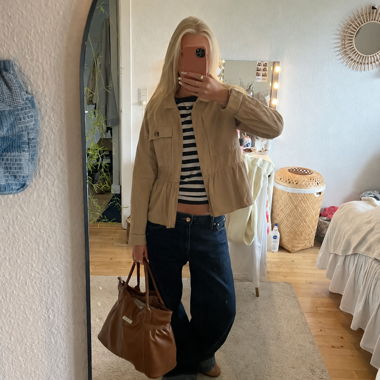 Giacca beige di Zara