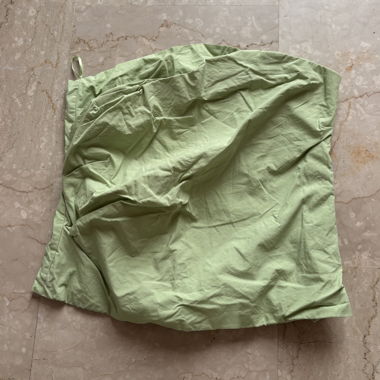 Top verde Zara