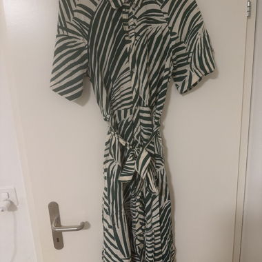 Robe motif zèbre