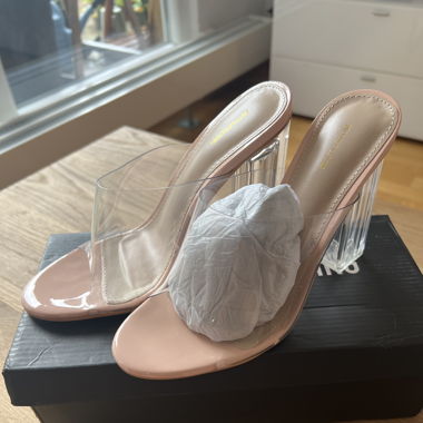 PLT Schuhe, durchsichtig