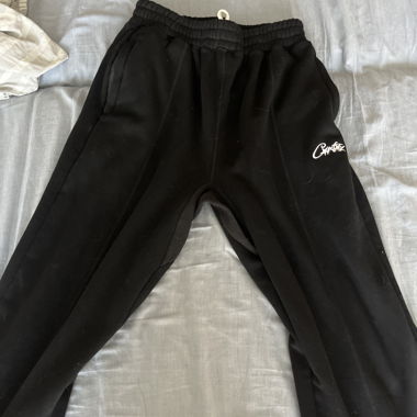 Corteiz schwarze Jogginghose