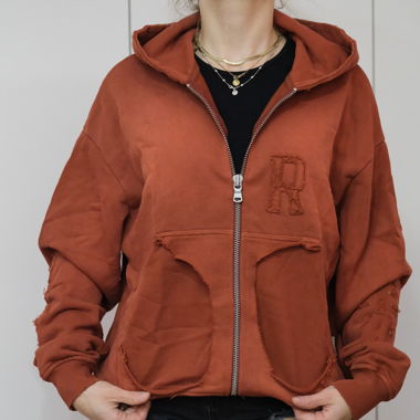Vintage Zip Hoodie 