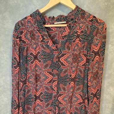 Blouse aux tons de rose 