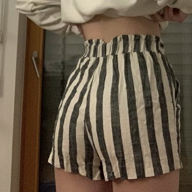 Short rayé