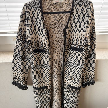 Odd Mollyy  Strickcardigan beige-schwarz 