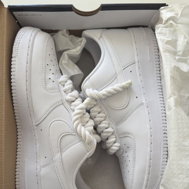 Air force one blanche gros lacet 