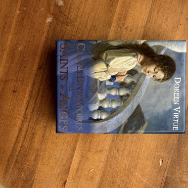 Divination cards of saints and angels