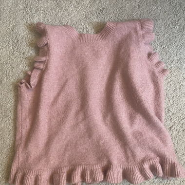 Top in maglia rosa Primark