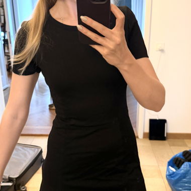 Black Jersey Dress
