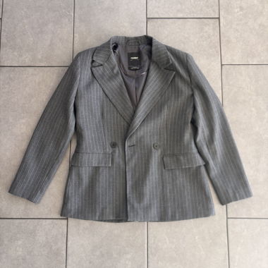 Blazer Pull & Bear gris 