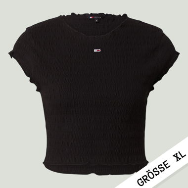 Black Tommy Smock T-Shirt