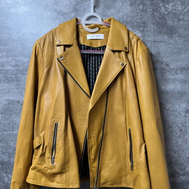 Lederjacke 