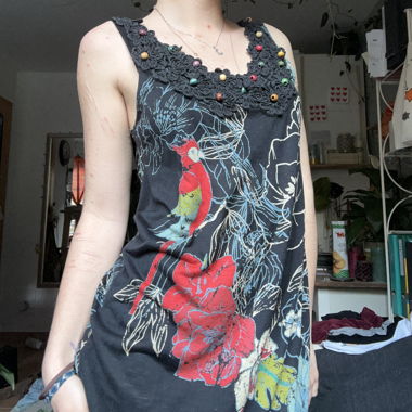 Papageien Kleid